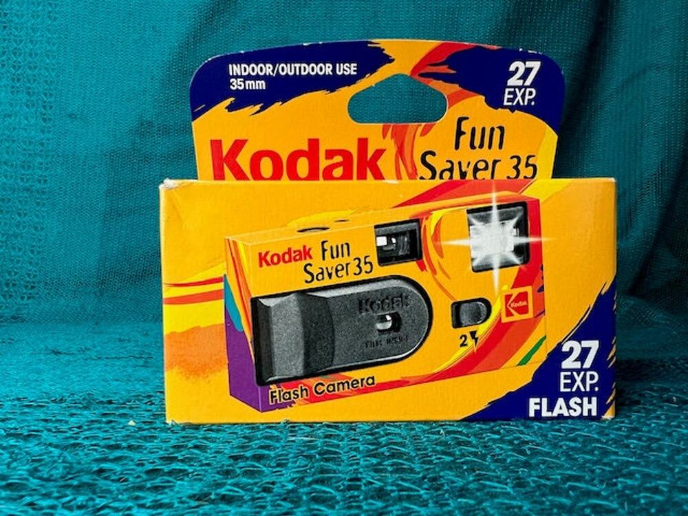 Kodak One Time Use camera expired 6/2003